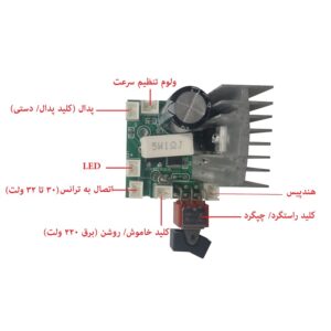 برد الکترونیکی سوهان برقی استرانگ