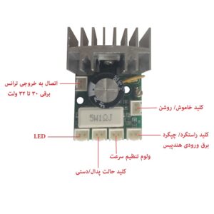 برد الکترونیکی سوهان برقی ماراتن